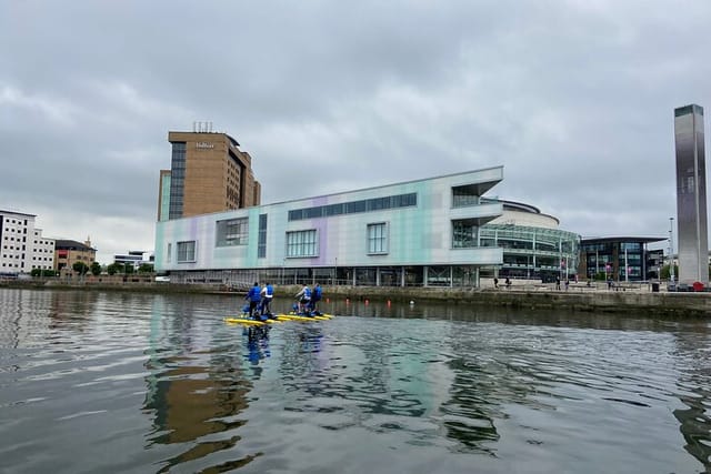 Belfast Hydrobikes - Waterfront Hall - ICC Conference Centre